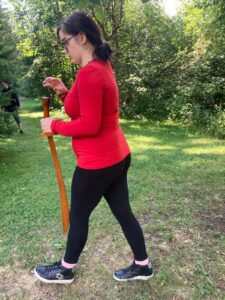 Jde se cvičit - sestava s dao (šavle)